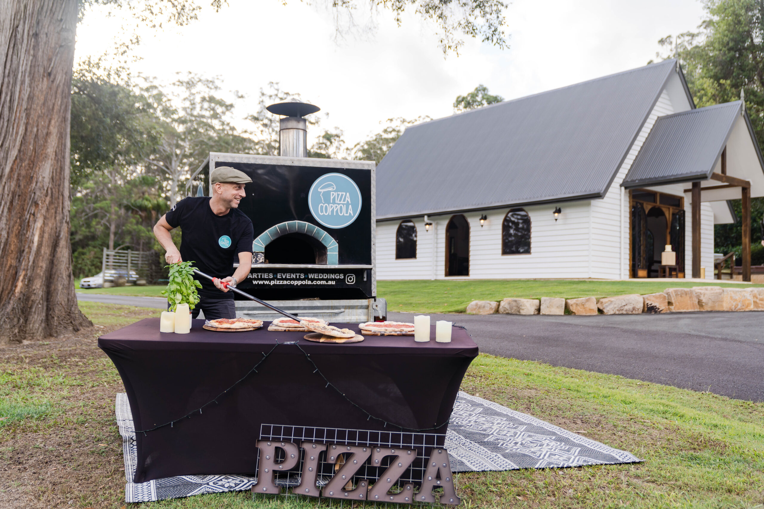 Pizza Coppola Weddings Parties Events Sunshine Coast Hinterland