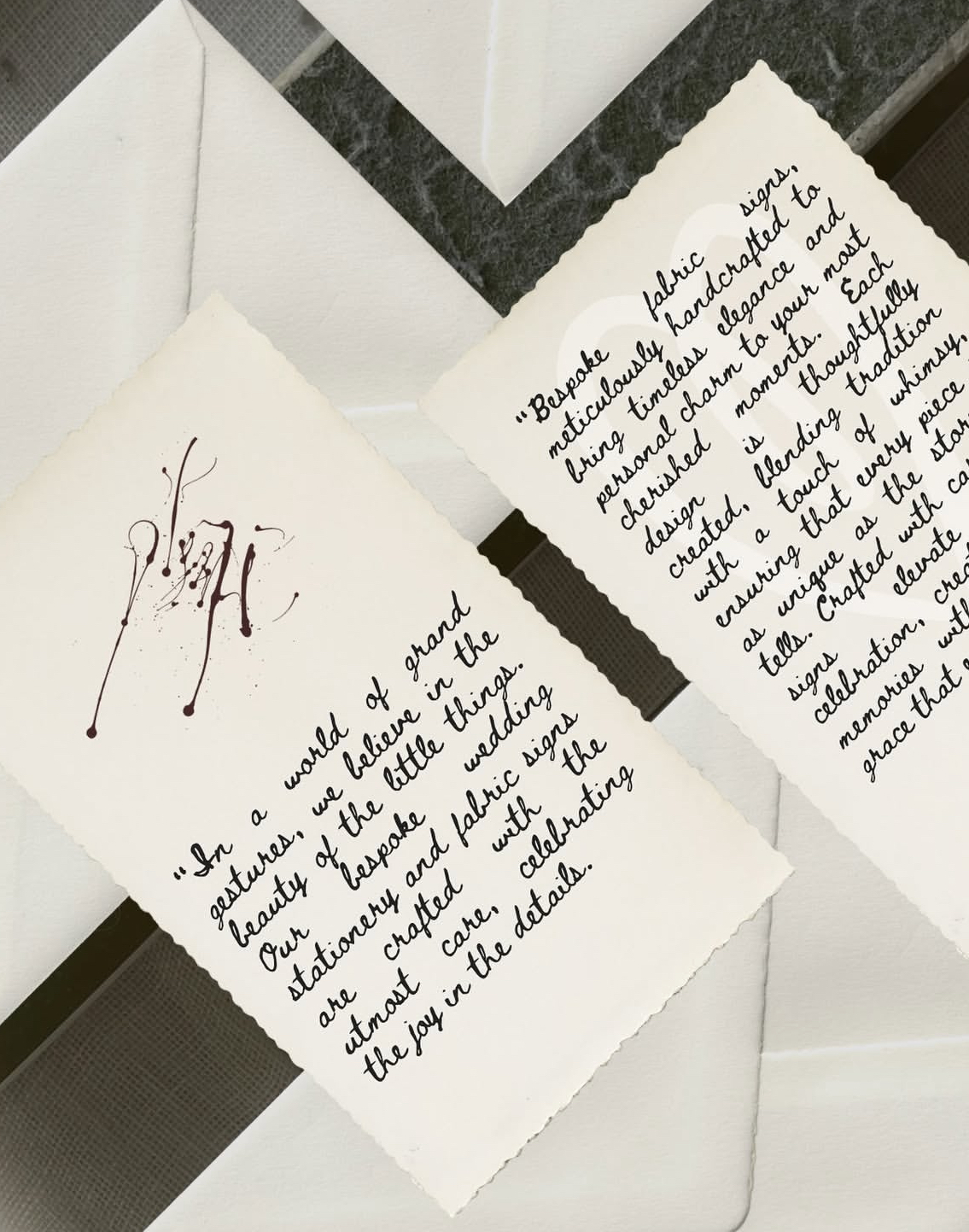 Peach and Paco Wedding Stationary Sunshine Coast Hinterland